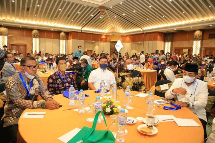 Bupati Labura Hadiri Acara Asosiasi Pemerintah Kabupaten Seluruh Indonesia (Apkasi)