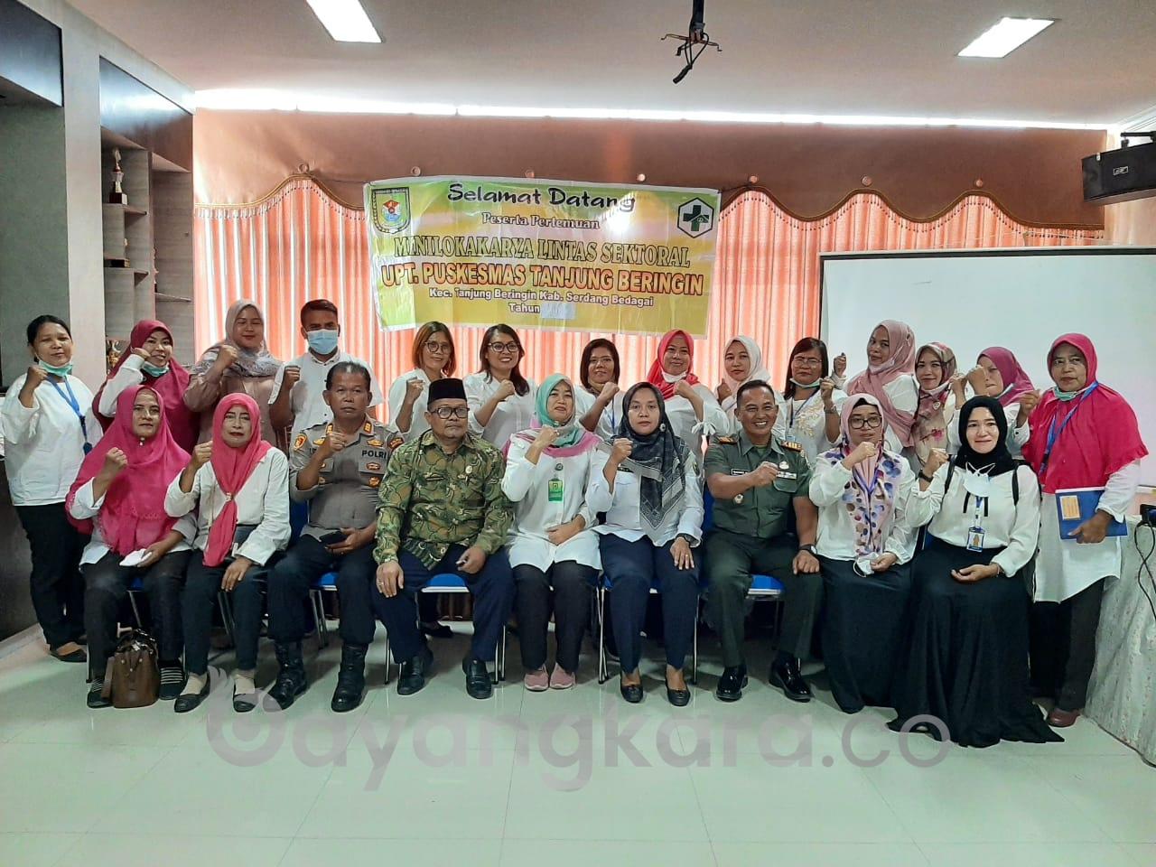 Upaya Atasi Kasus Malaria, UPT Puskesmas Tanjung Beringin Gelar Mini Lokakarya