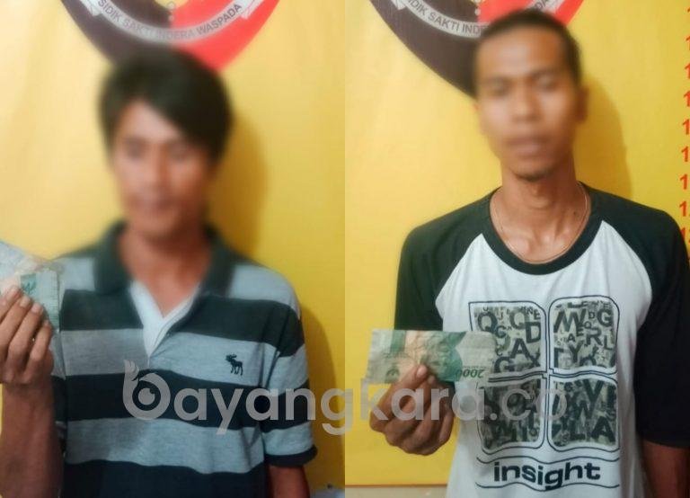 Personil Unit Reskrim Polsek Galang Amankan Dua Pelaku Pungli.