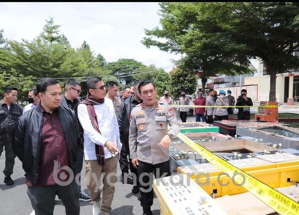 KOMISI III DPR RI NILAI POLDA SUMUT BERHASIL BERANTAS JUDI