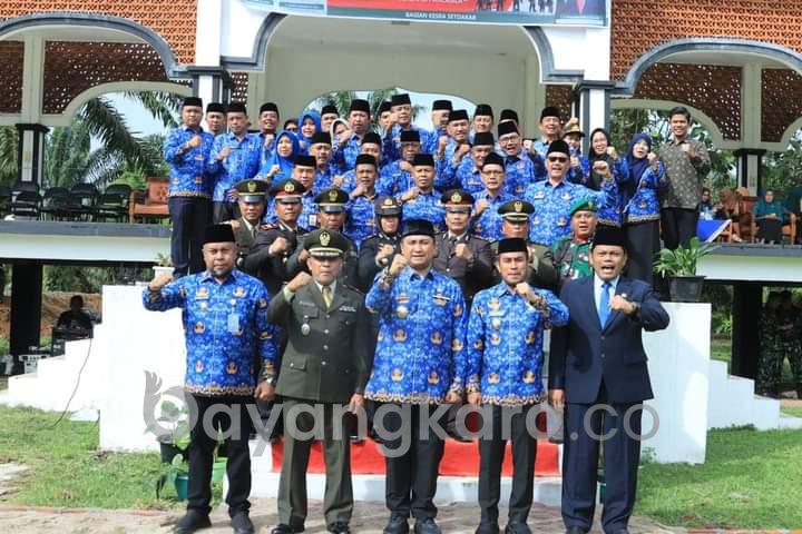 Bupati Labura Hendriyanto Sitorus Irup Pada Upacara Peringatan Hari Kesaktian Pancasila.