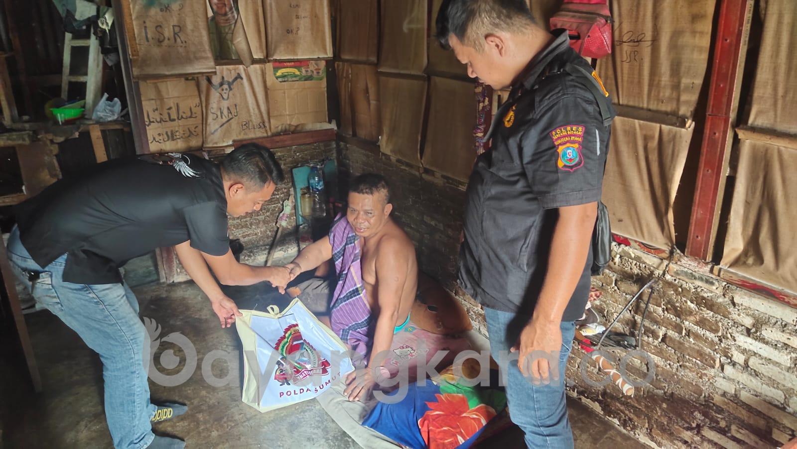 Sat Reskrim Polres Sergai Bantu Warga Terdampak Kenaikan Harga BBM