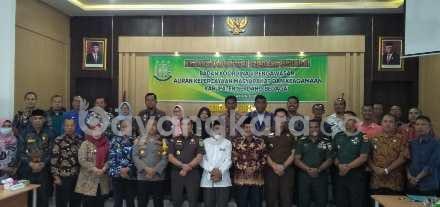 Waka Polres Sergai Hadiri Rakor Pengawasan Aliran Kepercayaan Masyarakat dan Keagamaan