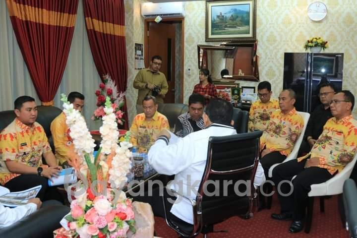 Bupati Labura Audensi Dengan Ketua DPRD Sumut Terkait Dukungan Usulan Fungsi Jalan Tanjung Pasir-Tanjung Leidong