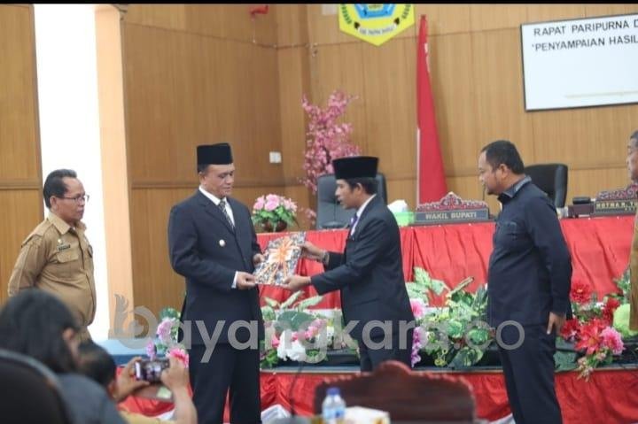 Wakil Bupati Hadiri Sidang Paripurna Laporan Hasil Rases II DPRD Pakpak Bharat