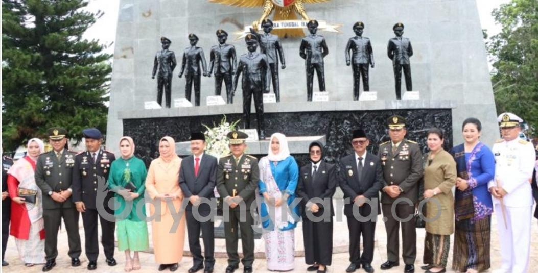 Kapolres Simalungun Dampingi Dansat Brimob Polda Sumut Ikuti Upacara HKP di Tugu Sudjono