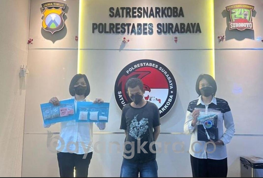 SEORANG OJOL DI TANGKAP POLISI SAAT LAGI EDARKAN NARKOBA JENIS SABU