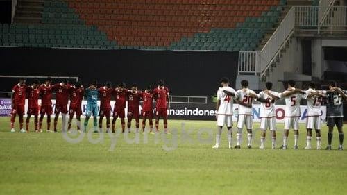 Pasca Kualifikasi Piala Asia U-17 2023 SCORE HASIL AKHIR Indonesia vs Palestina, Garuda Muda Memimpin Skor Sementara 2-0.