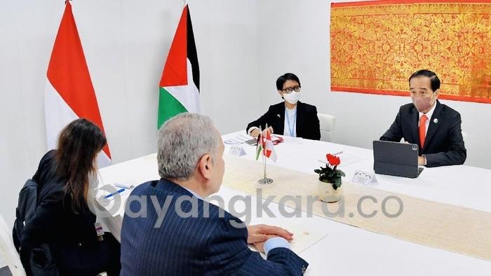 Jokowi Sambut PM Palestina di Istana Bogor