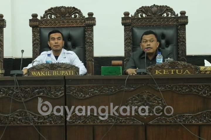 Wabup Sampaikan Jawaban Bupati Terhadap Pengatar Nota Keuangan dan Rancangan APBD T. A 2023 Kabupaten Labura