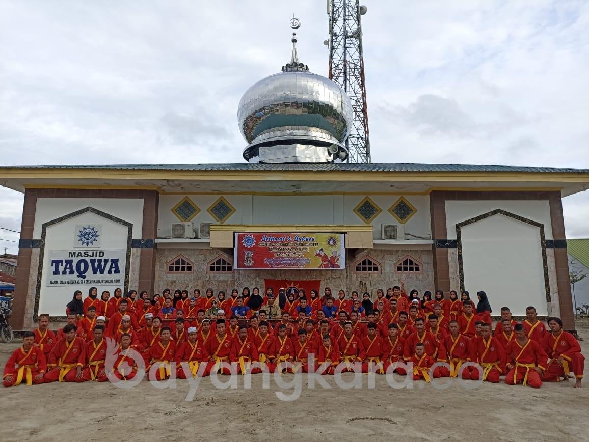 Sebanyak 105 Pesilat Tapak Suci Sukses Mengikuti UKT TSPM Pimda 307 Batu Bara.