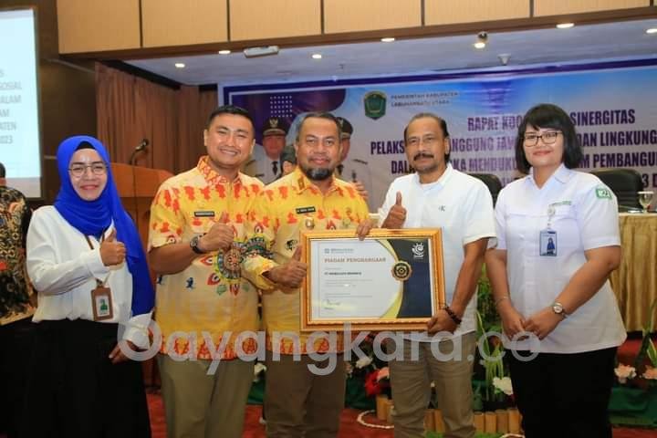 Didampingi Sekda Labura,Bupati Buka Rapat Koordinasi Sinergitas Pembangunan Labura 2023 Bersama Perusahaan di Wilayah Labura