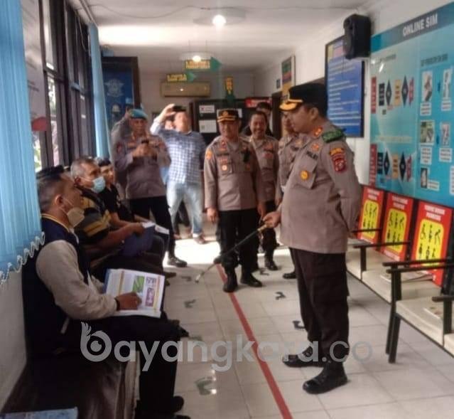 Sidak ke Satpas, Kapolres Sergai Ingatkan Pemohon SIM Hindari Pungli