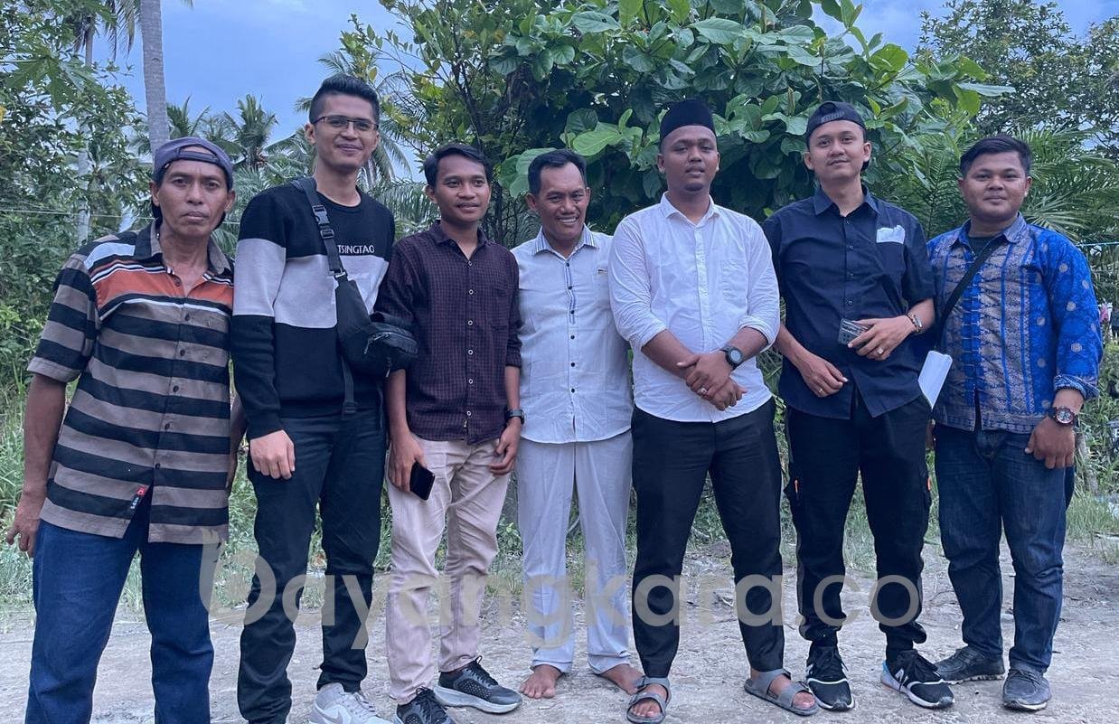 M.Rozi, S.Sos Terpilih Menjadi Kades Bandar Sono, Tidak Lepas Dari Team Yang Hebat.