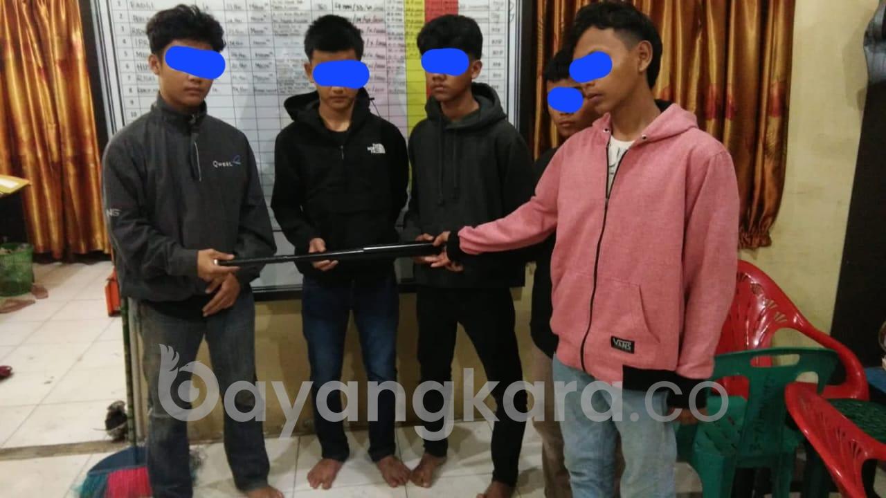 Diduga Geng Gladiator, 5 Remaja Diamankan Polsek Kota Kisaran