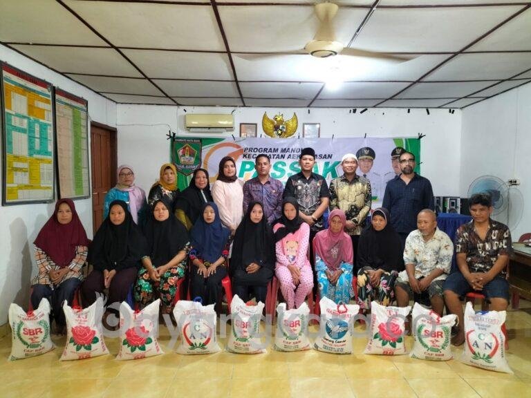 Kegiatan (PASSAK ) Paguyuban Aksi Sosial dan Sedekah Kecamatan Aek Kuasan