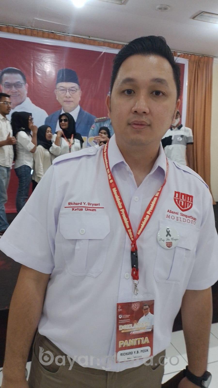 ASM Penuhi Gedung Juang 45 Agenda Deklarasi Moeldoko Capres 2024. 