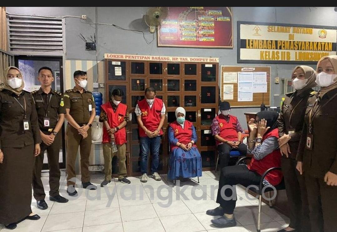 TERKAIT DUGAAN KROUPSI MONUMEN SAMUDERA PASAI DI ACEH UTARA JAKSA MELKUKAN PENAHANAN 5 TERSANGKA