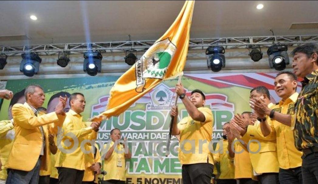 Hasil (Musdalub) Ketua Golkar Medan Terpilih Rahmaddian shah, Dian Shah Targetkan  Jumlah Kader Bakal Terbanyak di Sumut