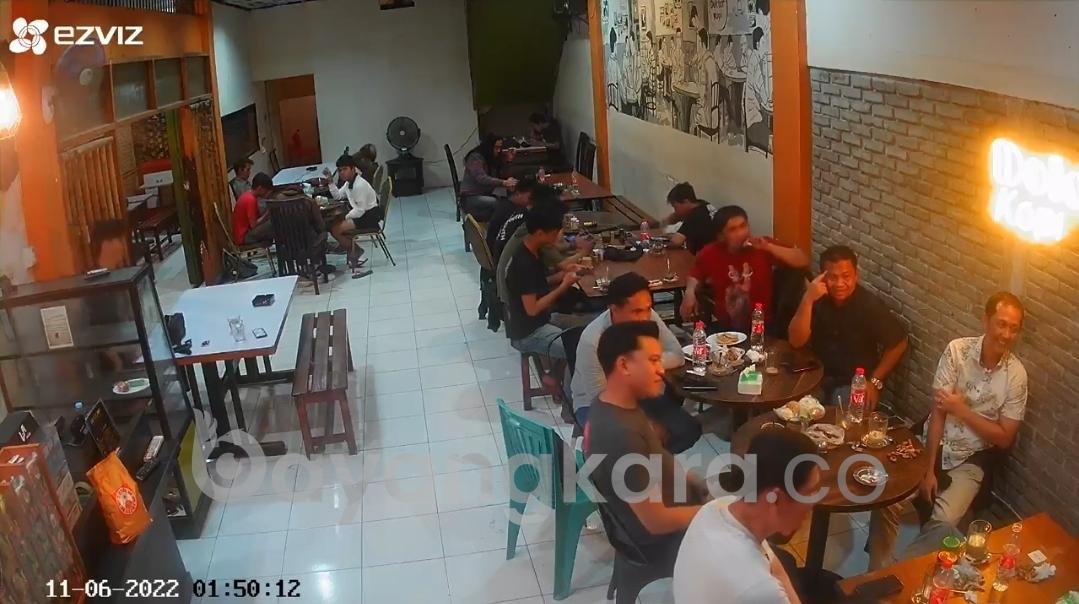 Sekelompok Pemuda menyerang Warkop Dokter Kopi di Jl Pengayoman Sudah Di Tangkap Polisi