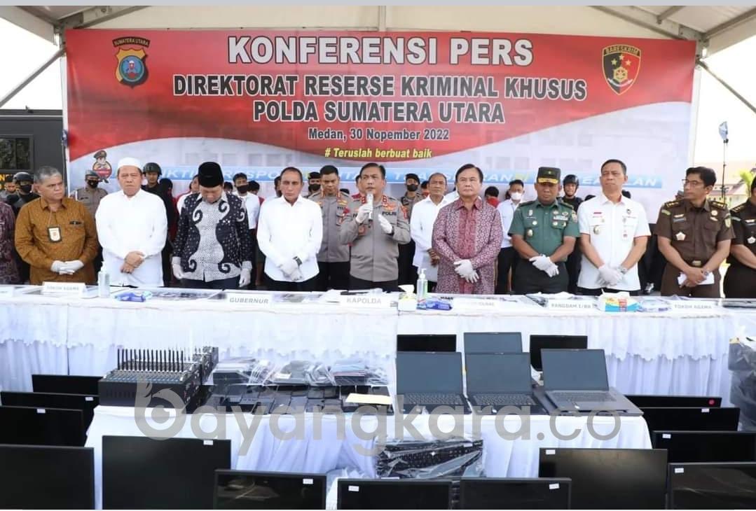 Polda Sumut Sita Jetski, Speadboat, dan Kapal Milik Apin BK