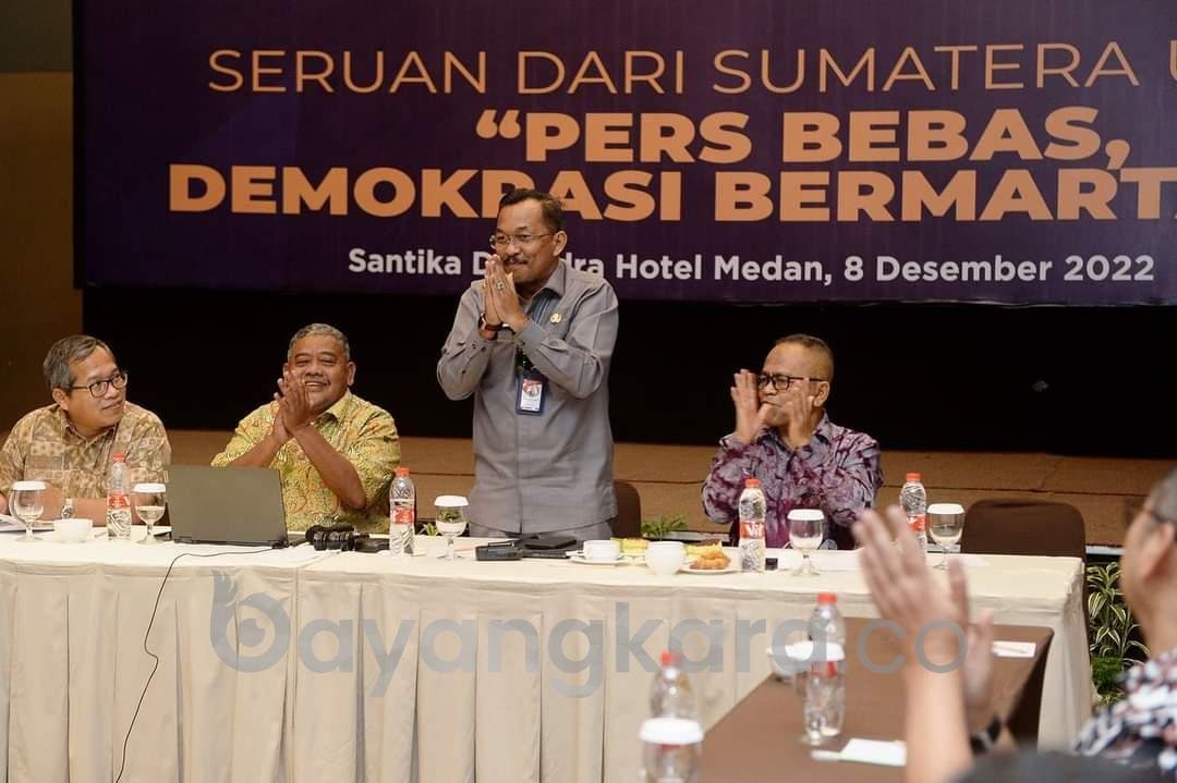 Jelang HPN 2023,Pemprov Sumut Adakan Focus Group Discussion (FGD). 