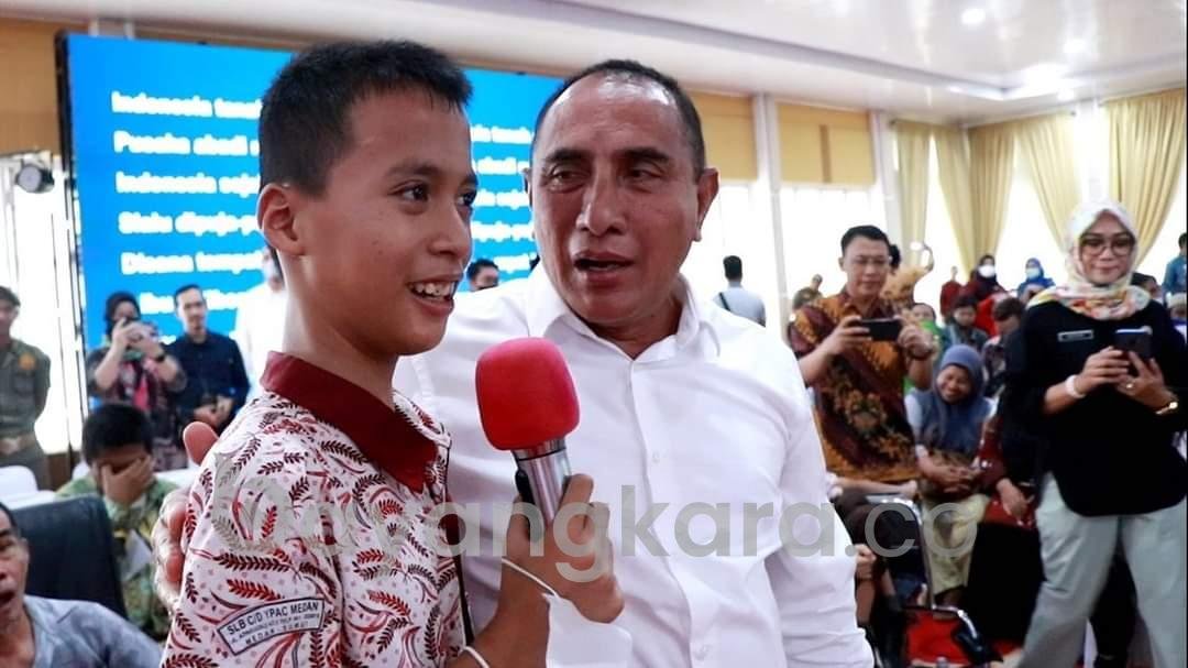 Gubsu Edy Rahmayadi Peringati Hari Disabilitas Internasional. 