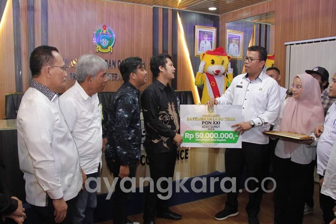 Abi Nubli Qisthy Terpilih Sebagai Pemenang Lagu PON XXI 2024.