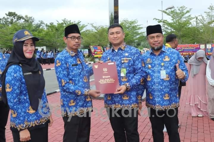 Bupati Labura Bertindak Sebagai Irup Peringatan HUT KORPRI Ke- 51