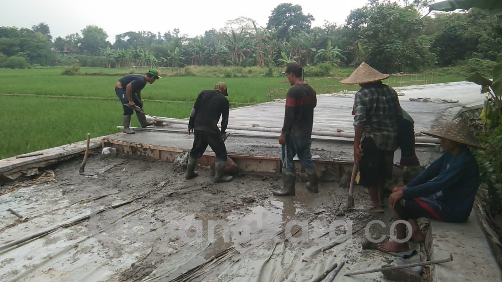 Pembangun Betonasi Volume Bangunan Dipertanyakan!!?