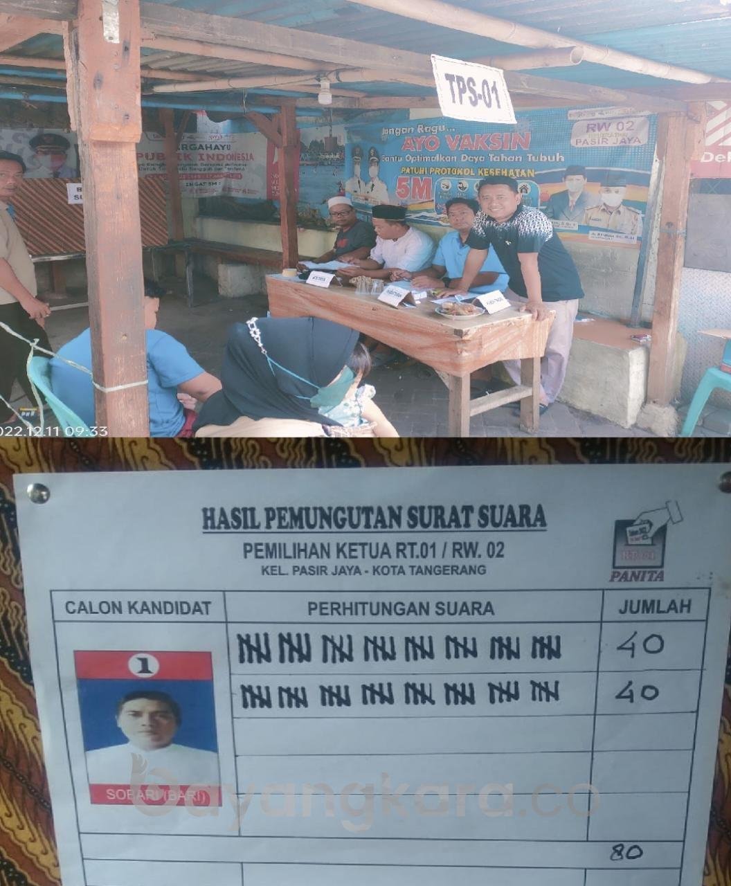 Luar Biasa, Pemilihan Ketua RT Rasa Pilpres Di Kampung Pasir Jaya Tercinta