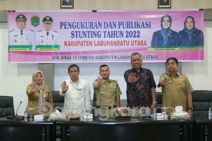 Wabup Labura Membuka Secara Resmi Kegiatan Pertemuan Pengukuran dan Publikasi Stunting