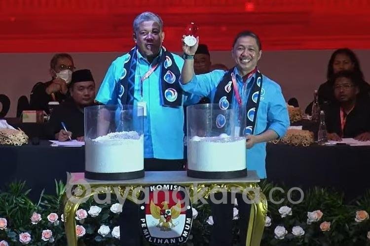Partai GELORA Dapatkan Nomor Urut 7 Untuk Pemilu 2024.