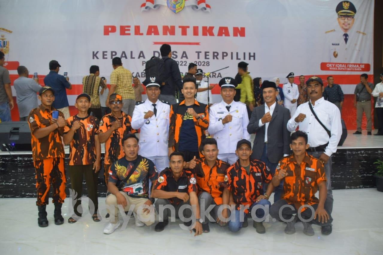 Sekertaris PP PAC Nibung Hangus Muhammad Rozi,S.Sos Dilantik Hari Ini, Kades Termudah Di Kabupaten Batu Bara. 