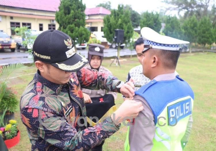 Wabup Sergai Pimpin Apel Gelar Pasukan Ops Lilin Toba 2022