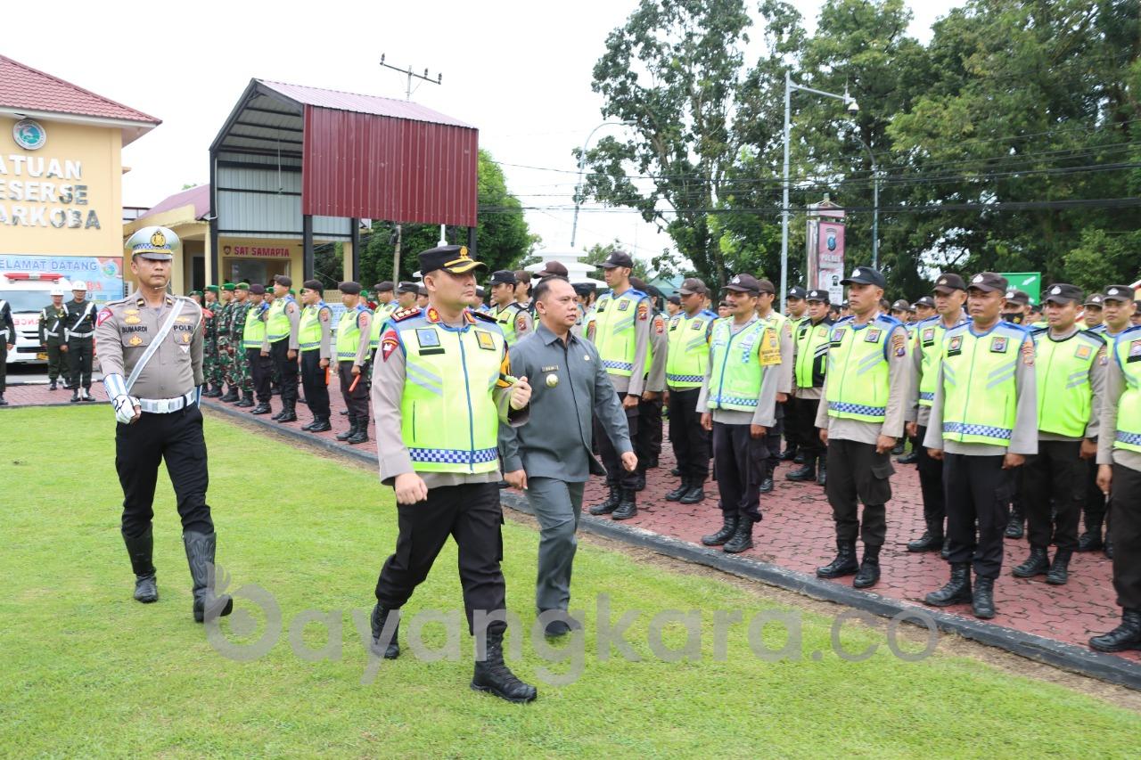 POLRES LABUHAN BATU APEL GELAR PASUKAN OPERASI LILIN TOBA-2022.