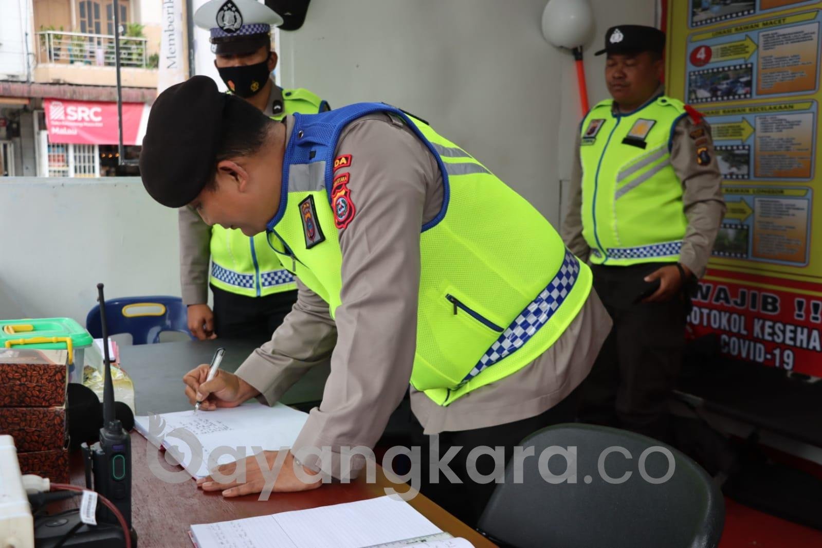Kapolres Dairi Beserta Pamatwil Polda Sumut Cek Kesiapan Pos Pengamanam Ops Lilin Toba