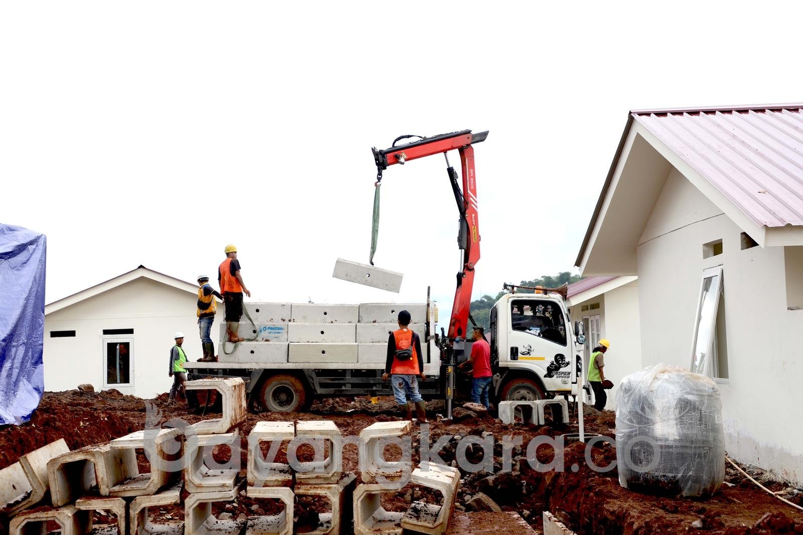 Cuaca Ekstrem di Cianjur, Pembangunan Huntap Tetap Berjalan