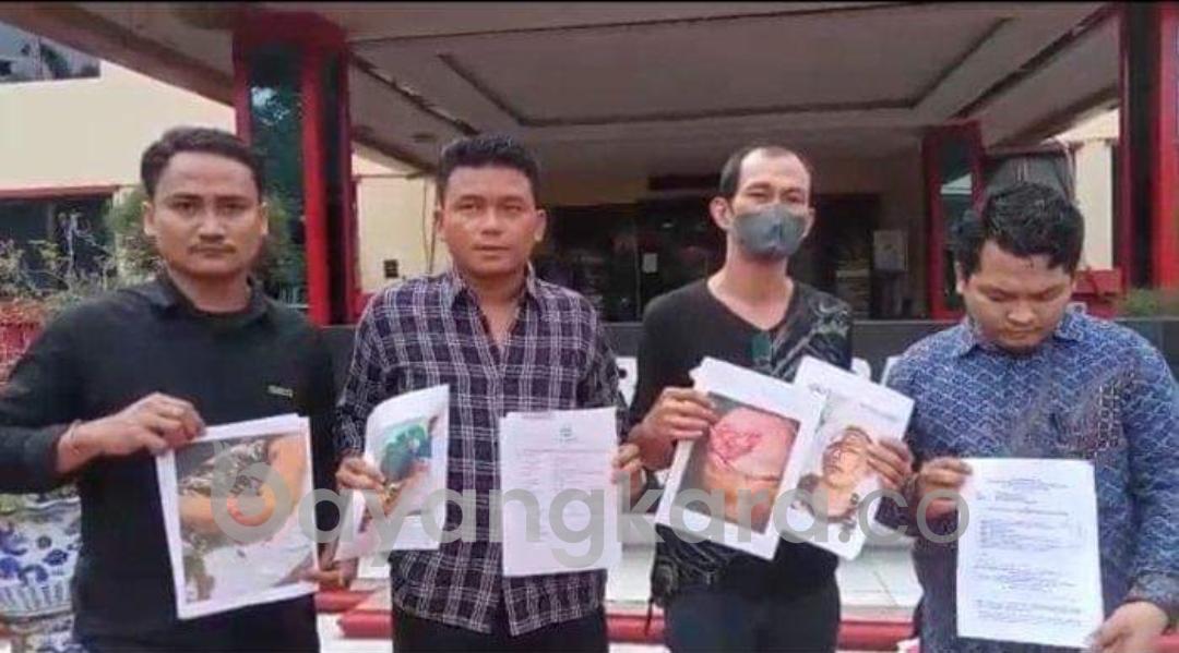 Pedagang Mie Korban Pembacokan Datangi Polda Sumut,Dugaan Empat Bulan Laporan Ngendap Tanpa Kepastian. 