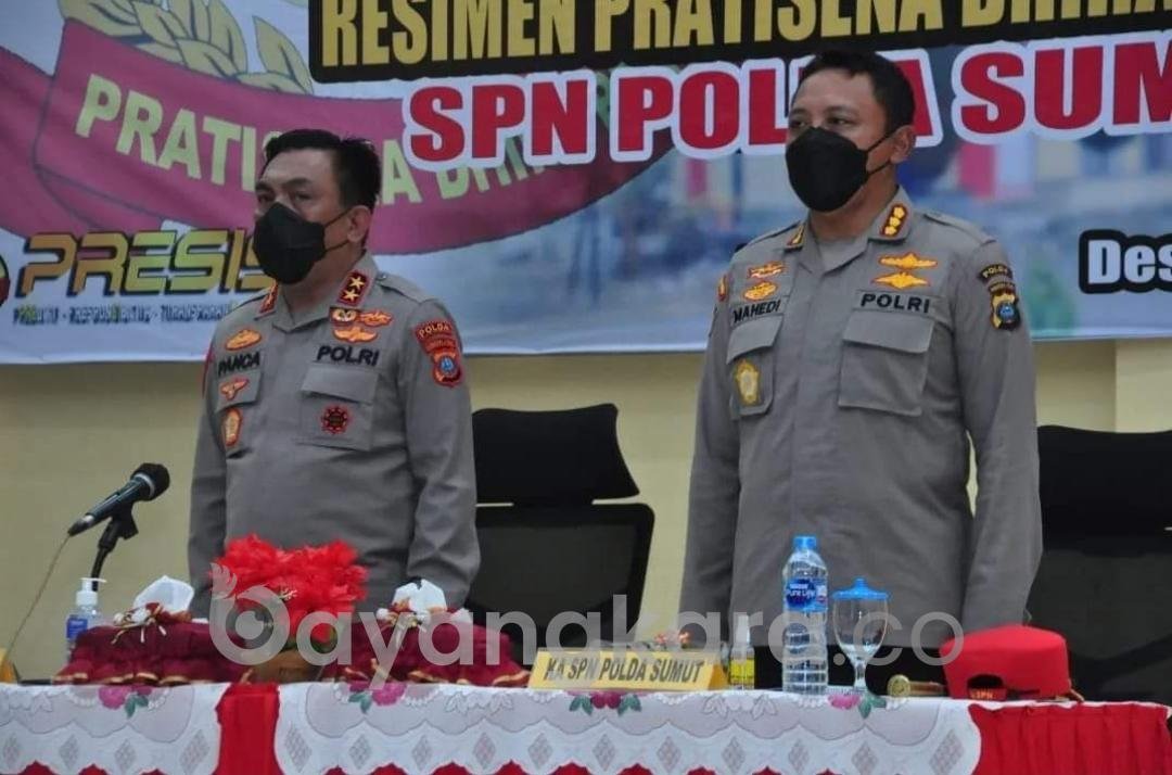 Beri Pembekalan Kepada Siswa Diktukba Polri Gel-II T.A. 2022, Kapolda Sumut : Jaga Nama Baik Institusi Polri