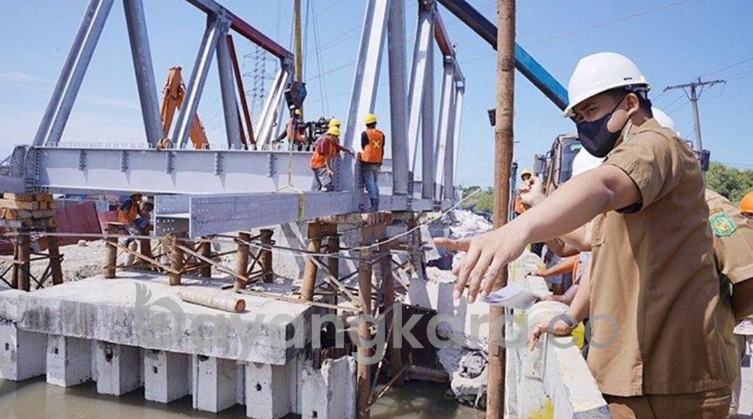 Belum  Diresmikan Besi Jembatan Sicanang Kembali  Dicuri Lagi Otk