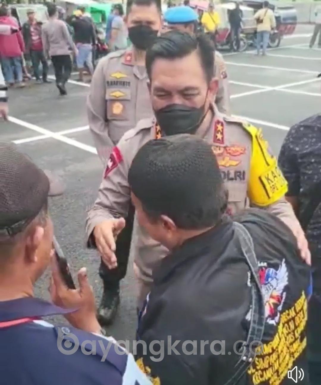 Ratusan abang Bentor Bercengkrama bersama Kapolda Sumut