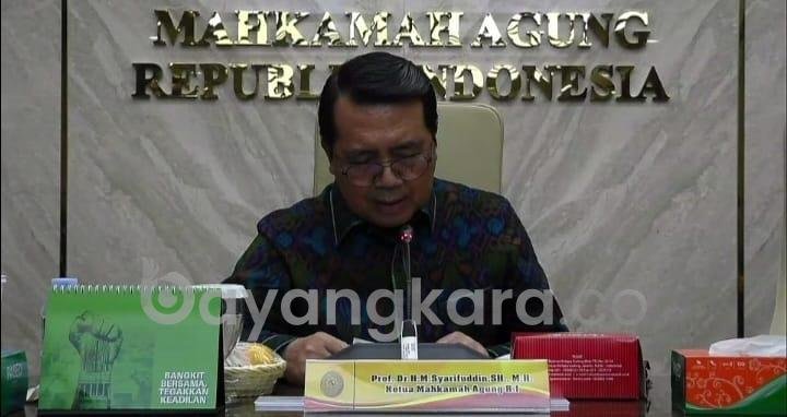 Catatan menyongsong tahun 2023 MAHKAMAH AGUNG: INTEGRITAS TANGGUH, KEPERCAYAAN PUBLIK TUMBUH