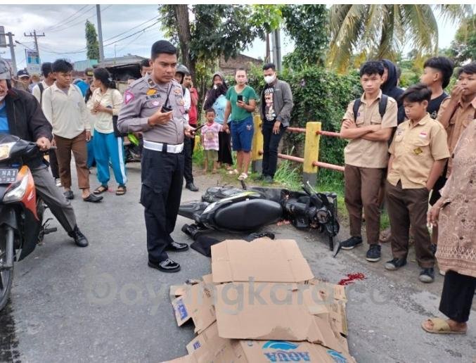 Masuk Kolong Truk, Ketua LSM KPK Sergai Tewas