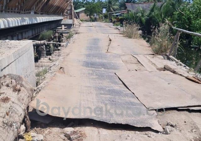 Fantastis!! Jembatan Anggaran 12,9 M Tak Kunjung Selesai, Warga : “Segera Periksa Kontraktor!!”