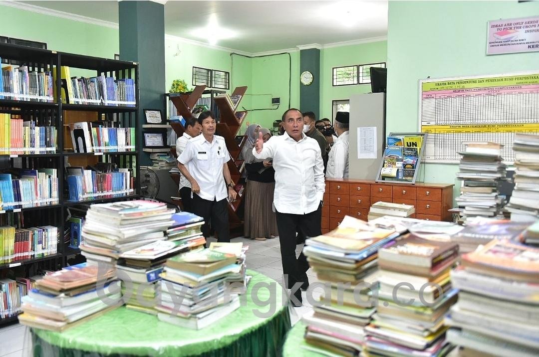 Kunjungan Lanjutan ke SMAN 3 dan 5 Medan, Gubernur Edy Rahmayadi Pantau dan Beri Saran Rancang Bangun Gedung Sekolah