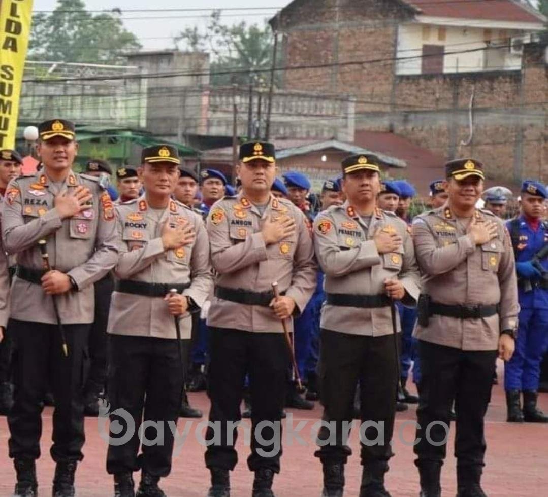 Wakapolrestabes Medan Hadiri Sertijab Wakapolda Sumut