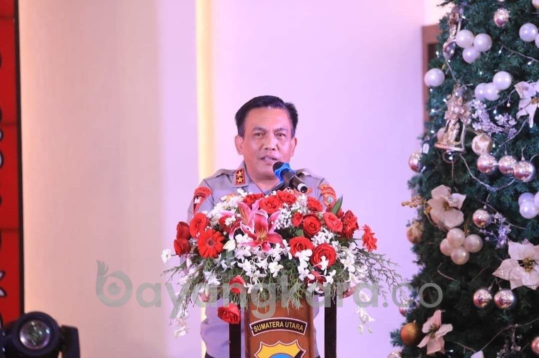 Perayaan Natal Polda Sumut Khidmat dan Sukses