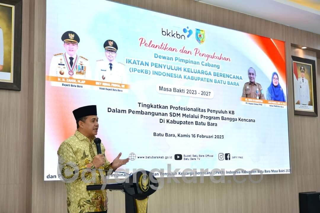 Dpc IPeKB Resmi Dilantik, Bupati Batu Bara Ir.H Zahir M AP Berharap Bersenergi Dengan Pemkab Batu Bara.