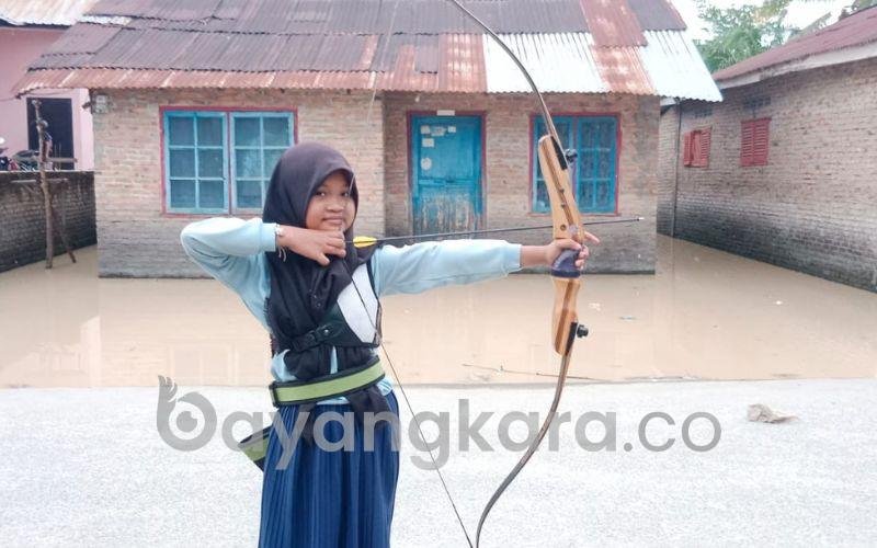 Sepenggal Kisah Pemanah Cilik Asal Serdang Bedagai yang Tak Pernah Bermimpi Jadi Atlet